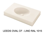 Plan vasque lavabo sur mesure : L 60 à 201 x P 40 à 51 cm, finition lisse mate, 10 couleurs au choix, Anti bactérien, résine Akrytan® teinté dans la masse, Livraison Offerte.